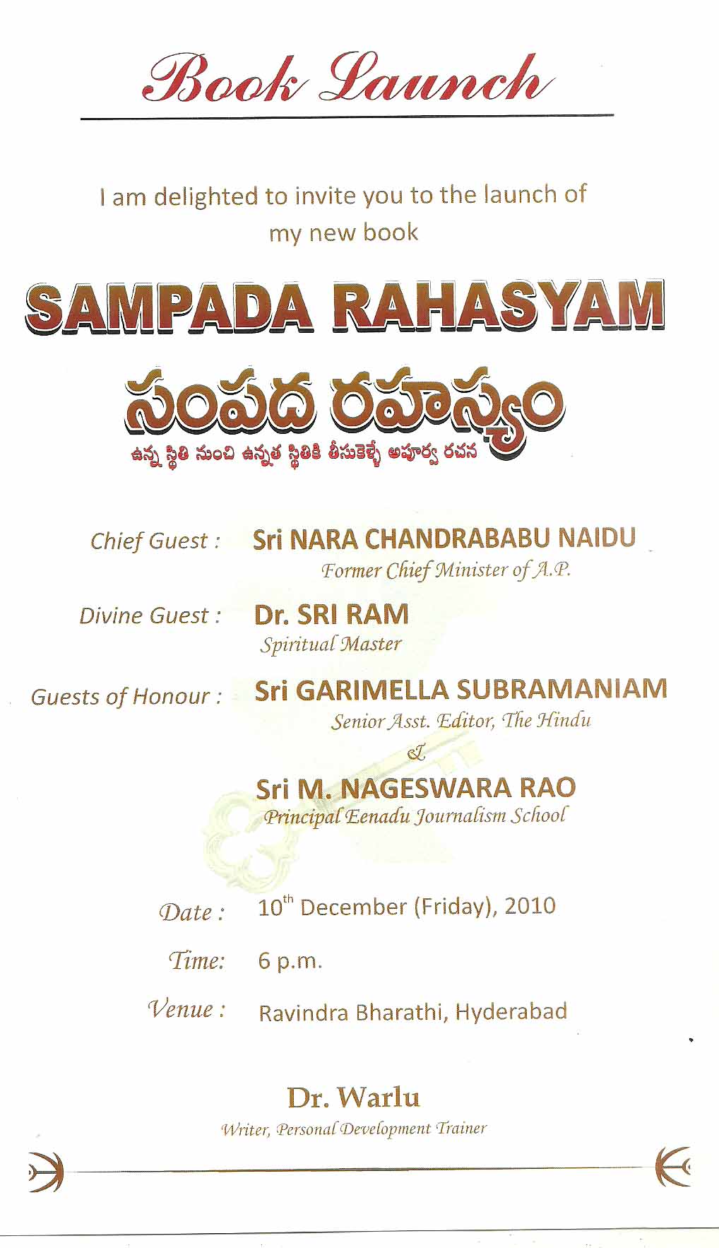 invitation
